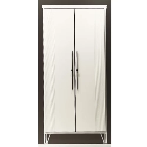 Ручка-скоба H77-600, чёрная с кнопкой золото