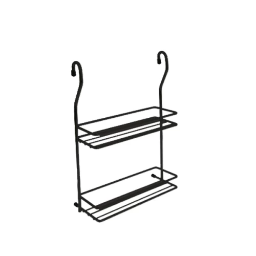 Полка для специй CWJ203М-3 ALBA 200x90x275мм Черный матовый
