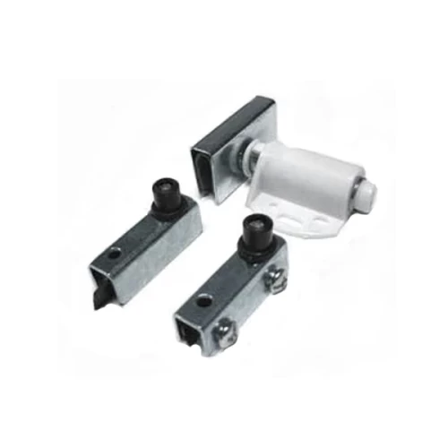 Комплект для 1 стеклянной двери с лифтом хром