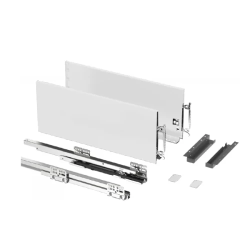 Комплект выдвижного ящика Tango Slim 199x400мм белый