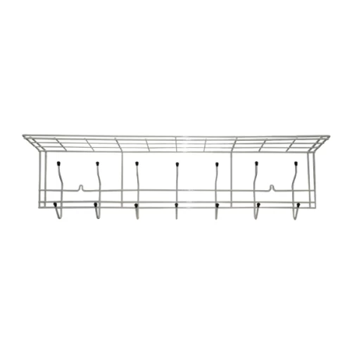 Вешалка семикрючковая белая