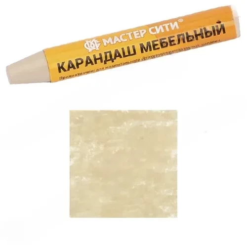 Карандаш мебельный ясень шимо светлый