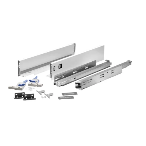 Комплект выдвижного ящика Unihopper Magic Box, 80*450мм, с доводчиком, белый