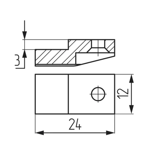 Стеклодержатель белый (1)