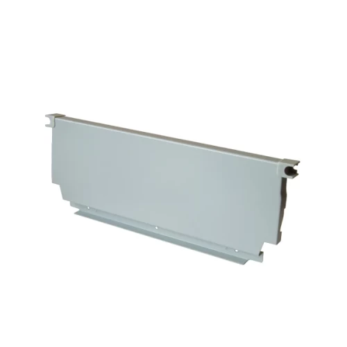 Стальная задняя стенка 130*600мм, серебро