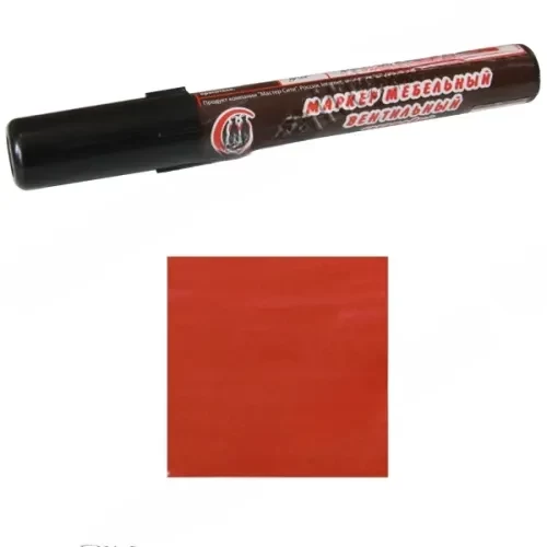 Маркер мебельный вентильный красный