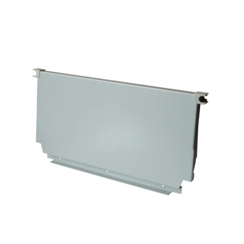 Стальная задняя стенка 190*450мм, серебро