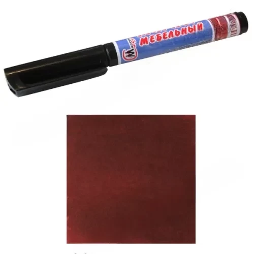 Маркер мебельный вишня