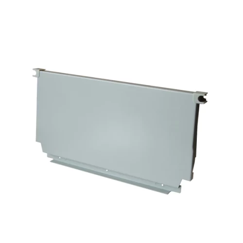 Стальная задняя стенка 190*600мм, серебро