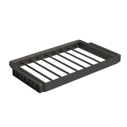 Выдвижная вешалка для брюк Unihopper в базу 900мм, c доводчиком, clip-on MONIKA