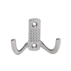 Крючок H5534E AL 2-х рожковый, хром