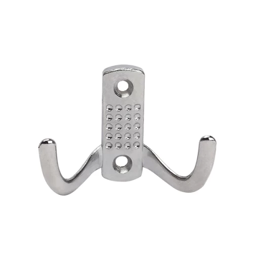 Крючок H5534E AL 2-х рожковый, хром