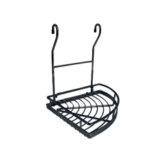 Полка угловая К2CWJ201-3 ALBA 220х250х270мм Черный матовый