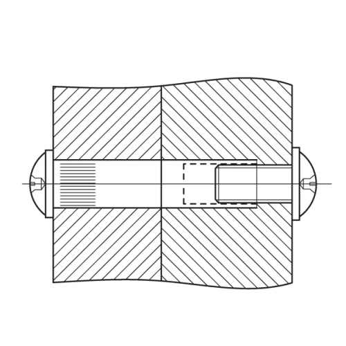 Межсекционная стяжка металл D=5 . L=16