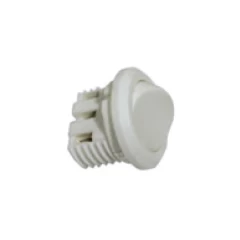 Выключатель врезной Кнопка" мод.300, белый"