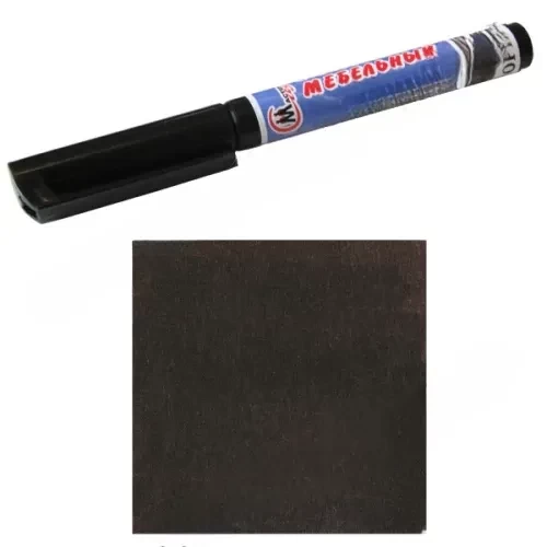 Маркер мебельный орех