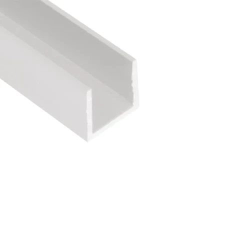 Планка д/панелей Союз" 4мм 1010 600мм торцевая Белая"
