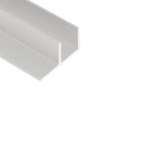 Планка д/панелей Союз" 4мм 1020 600мм угловая Белая"