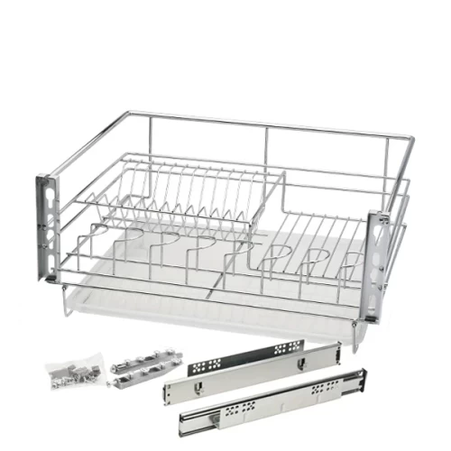 Посудосушитель в нижнюю базу 600мм PTJ008V-B ALBA 567х425х140мм, с крепл.фаcада