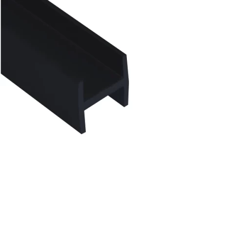 Планка д/панелей Союз" 4мм 1030 600мм щелевая Черная"