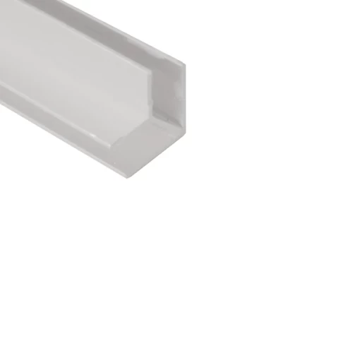 Планка д/панелей Союз" 4мм 1070 600мм угловая (внутренний 90*) Белая"