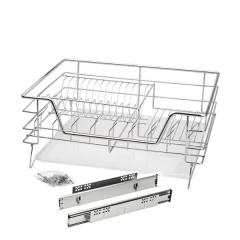 Посудосушитель в нижнюю базу 900мм PTJ007T ALBA 865х425х176мм с крепл.фасада